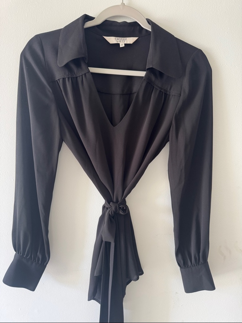 Crosby by Mollie Bunch Long-Sleeve Blouse